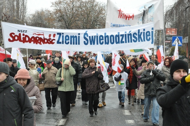 Marsz w obronie wolności mediów