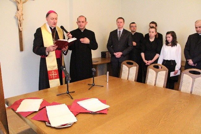 Przedświąteczne spotkanie Biskupa Tarnowskiego