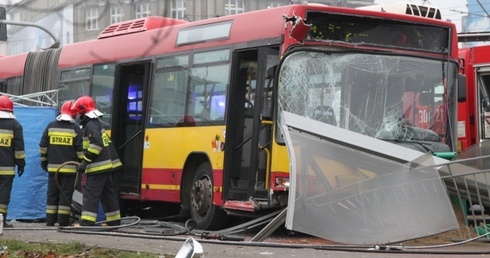 Wypadek na pl. Jana Pawła II