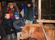 Żywa szopka od lat cieszy się dużym zainteresowaniem wśród dzieci 