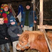 Żywa szopka od lat cieszy się dużym zainteresowaniem wśród dzieci 