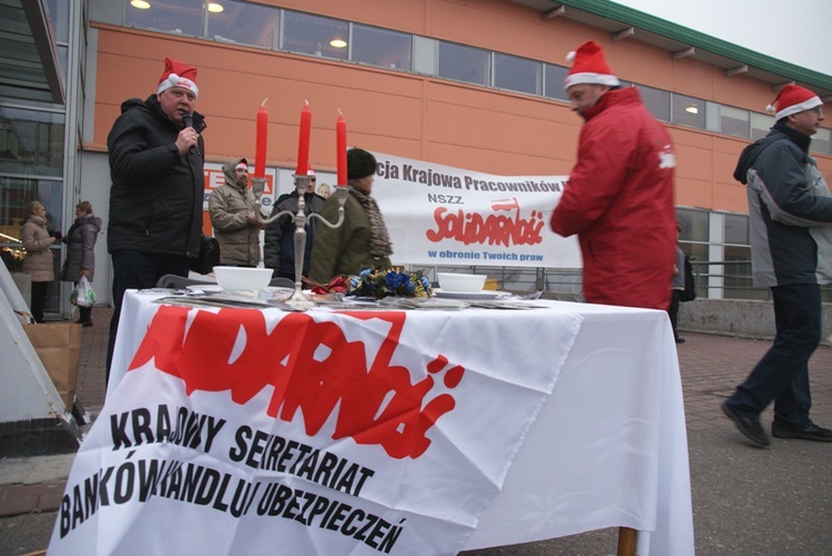 Bojkotuj Auchan w Wigilię