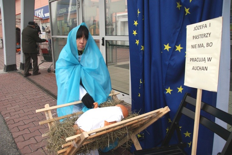 Bojkotuj Auchan w Wigilię