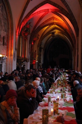 Wigilia dla bezdomnych