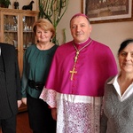 Bp Giuseppe Pellegrini gościł w Jasieniu