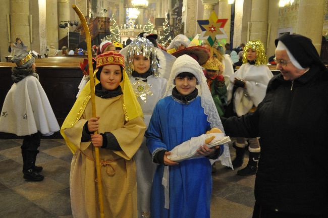 Kolędnicy misyjni w Płocku