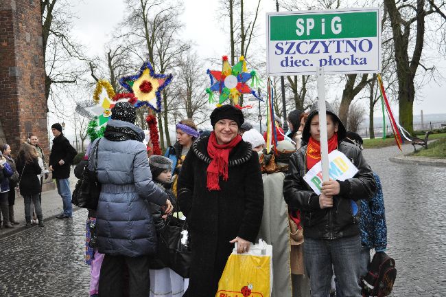 Kolędnicy misyjni w Płocku