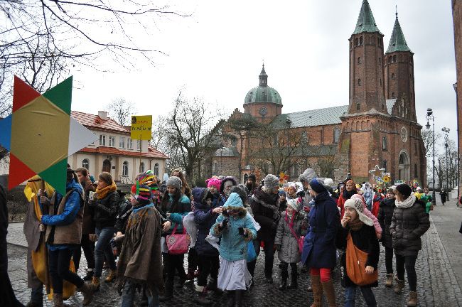 Kolędnicy misyjni w Płocku