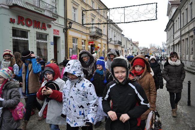 Kolędnicy misyjni w Płocku