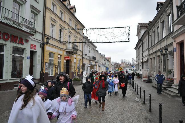 Kolędnicy misyjni w Płocku