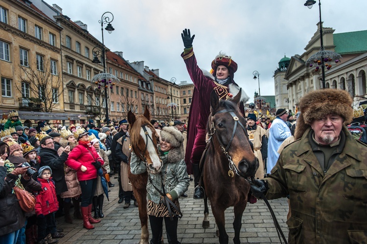 Orszak Trzech Króli w Warszawie cz. II