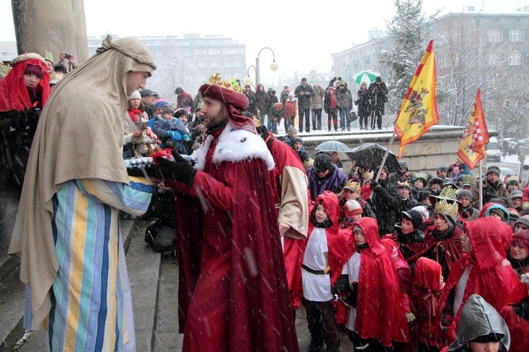 Husaria w Katowicach, czyli orszak po śląsku