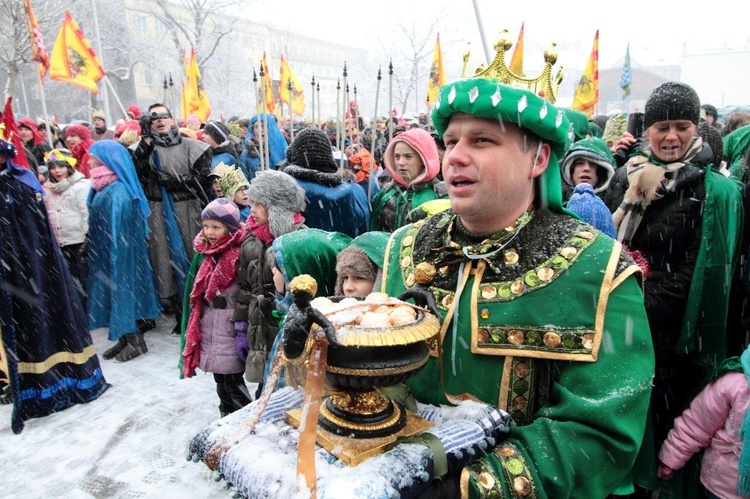 Husaria w Katowicach, czyli orszak po śląsku