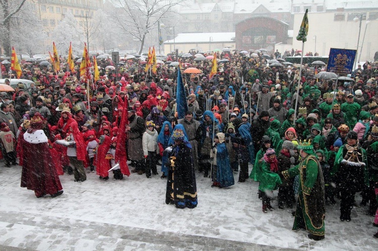 Husaria w Katowicach, czyli orszak po śląsku