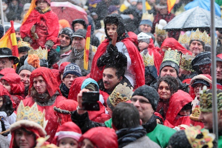 Husaria w Katowicach, czyli orszak po śląsku