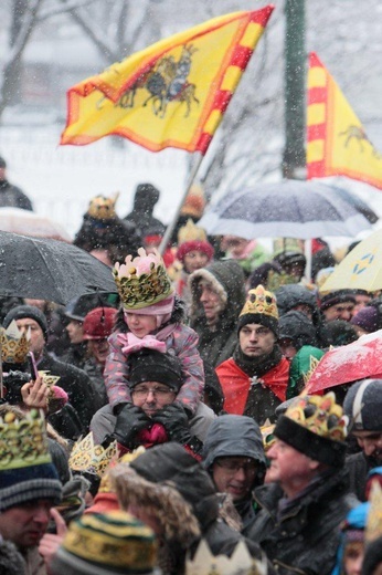 Husaria w Katowicach, czyli orszak po śląsku