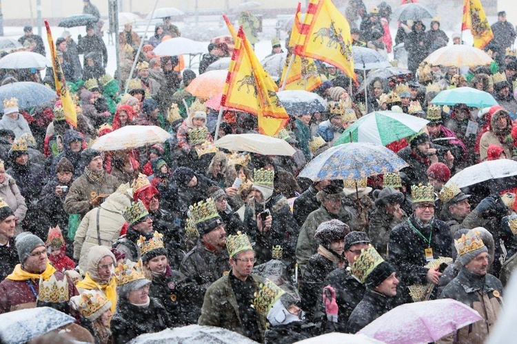 Husaria w Katowicach, czyli orszak po śląsku