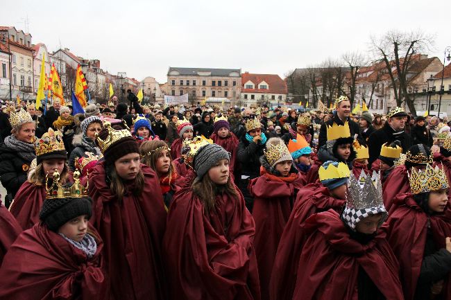 Orszak Trzech Króli w Płocku cz.I 