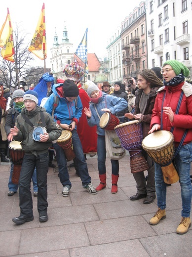 Orszak Trzech Króli w Krakowie 2013 r.