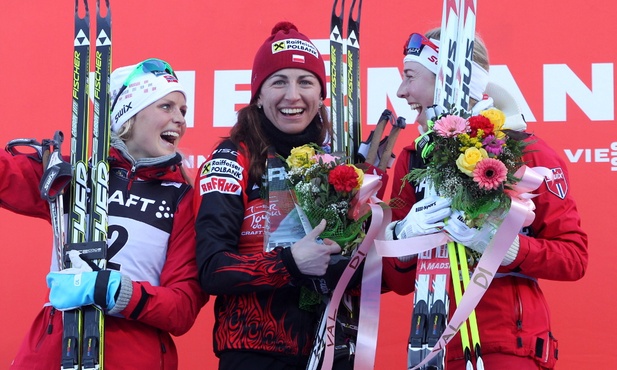 Justyna na tronie