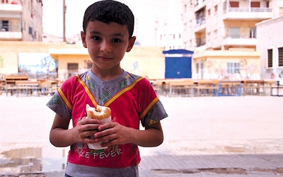  Chłopczyk z Aleppo w ośrodku Jezuickiej Służby Uchodźcom