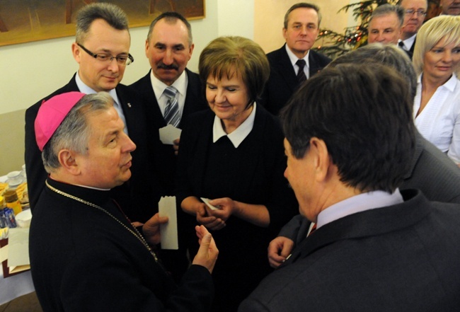 Samorządowcy odpowiedzieli na zaproszenie biskupa