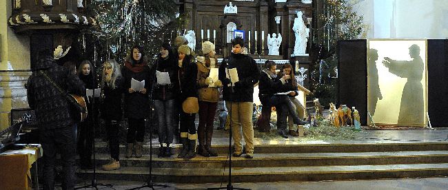 Jasełka w parafii bł. Jana Pawła II w Pułtusku