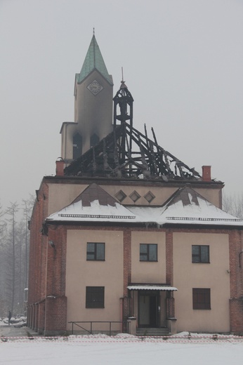 Spalił się kościół w Orzeszu-Jaśkowicach