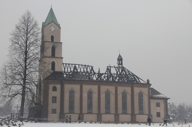 Spalił się kościół w Orzeszu-Jaśkowicach