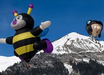 Balony nad Alpami