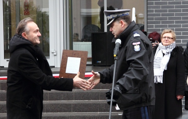 Poświęcenie komisariatu w Redłowie