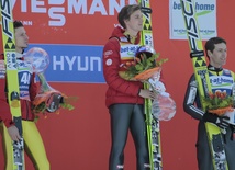 Gregor Schlierenzauer na podium