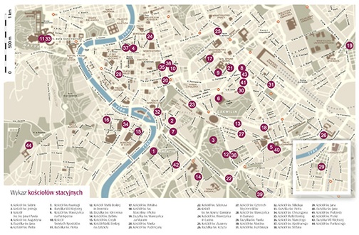  44 kościoły stacyjne w Rzymie to wymagający szlak