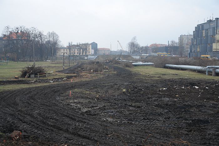 W Gliwicach wielkie burzenie pod budowę DTŚ-ki