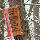 Nowa tablica upamiętniająca potyczkę pod Bolimowem