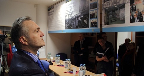 Na otwarciu siedziby Fundacji obecny był Wojciech Szczurek, prezydent Gdyni 