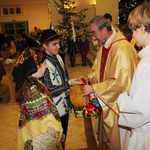 Powitanie patrona u bielskich pallotynów