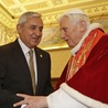 Prezydent Gwatemali w Watykanie