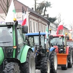 Protest rolników w Nowym Sączu