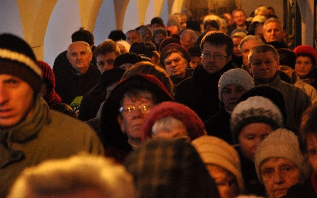 Droga Krzyżowa u franciszkanów