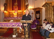 Podczas Eucharystii swoje wiersze wyrecytował Karol Cieślak