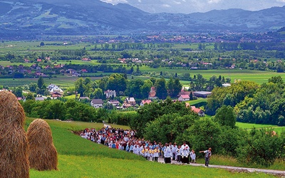  Letnia procesja na Strzyganiec 