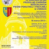 Przegląd Pieśni Pokutnej i Pasyjnej, Żory, 16 marca