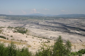 Wyrobisko kopalni Turów pod Bogatynią