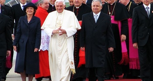 Benedykt XVI w Warszawie
