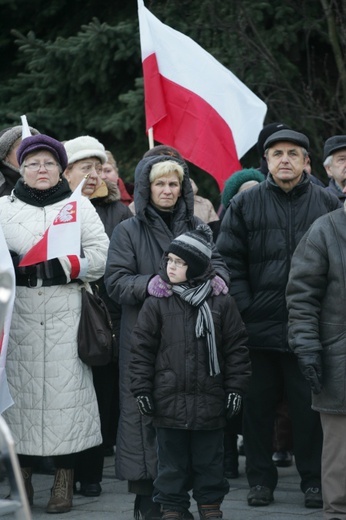 Pomnik "Iwanów" świadkiem manifestacji