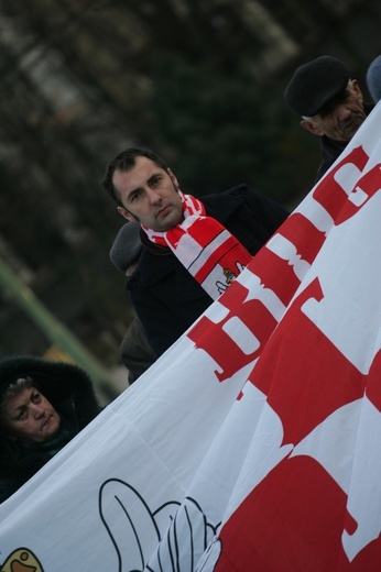 Pomnik "Iwanów" świadkiem manifestacji