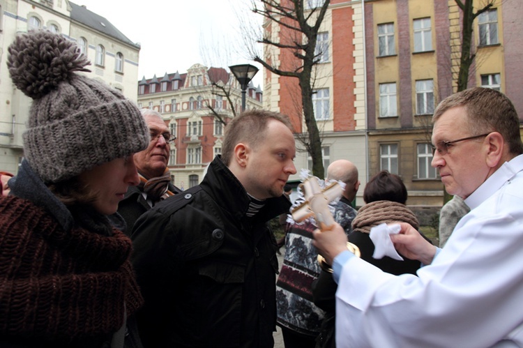 Pierwsze nabożeństwo przy relikwiach św. Jacka