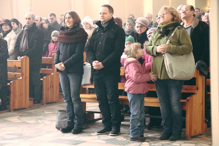 Pierwsze nabożeństwo przy relikwiach św. Jacka