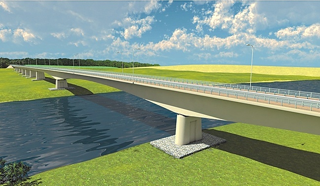  Tak będzie wyglądał nowy most na Wiśle w Połańcu